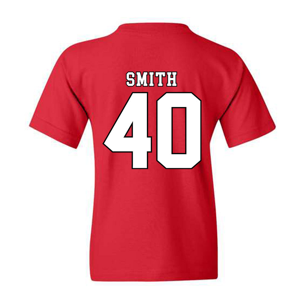 Texas Tech - NCAA Football : Wesley Smith - Classic Shersey Youth T-Shirt