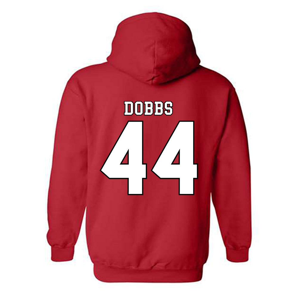 Texas Tech - NCAA Softball : Becky Dobbs - Classic Shersey Hooded Sweatshirt-1
