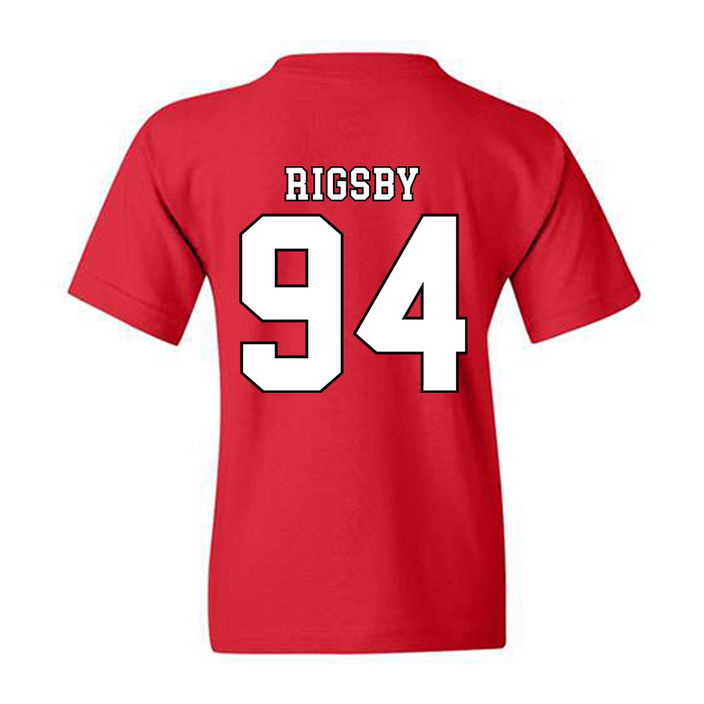 Texas Tech - NCAA Football : Braylon Rigsby - Classic Shersey Youth T-Shirt-1