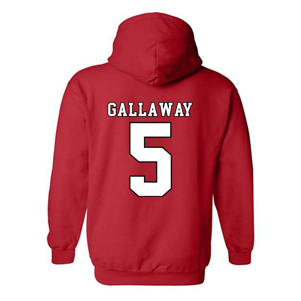Texas Tech - NCAA Softball : Bradi Gallaway - Classic Shersey Hooded Sweatshirt-1