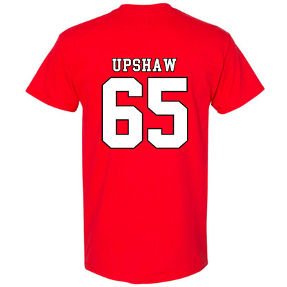 Texas Tech - NCAA Football : Danthis Upshaw - Classic Shersey T-Shirt-1