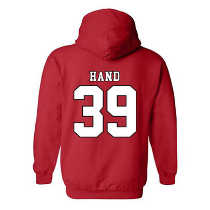 Texas Tech - NCAA Football : Jacob Hand - Classic Shersey Hooded Sweatshirt-1