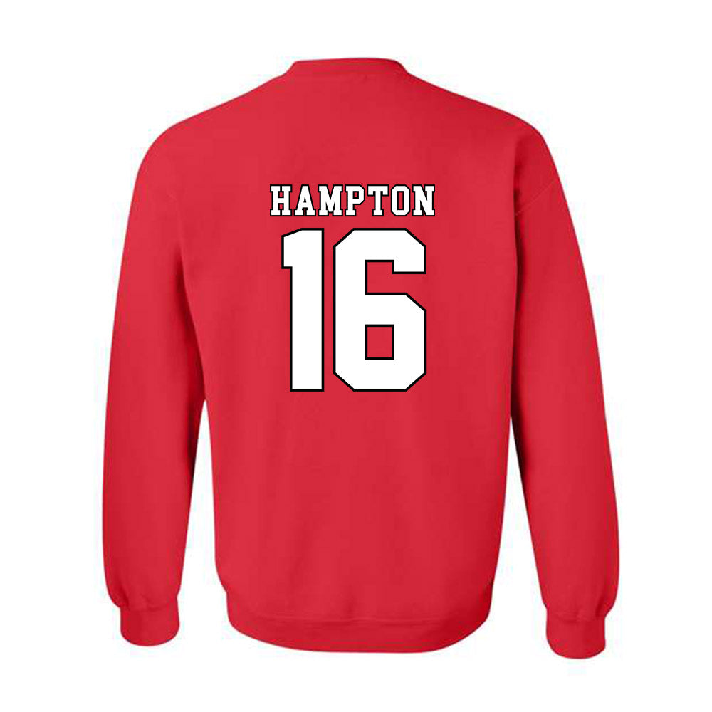 Texas Tech - NCAA Football : Ashton Hampton - Classic Shersey Crewneck Sweatshirt