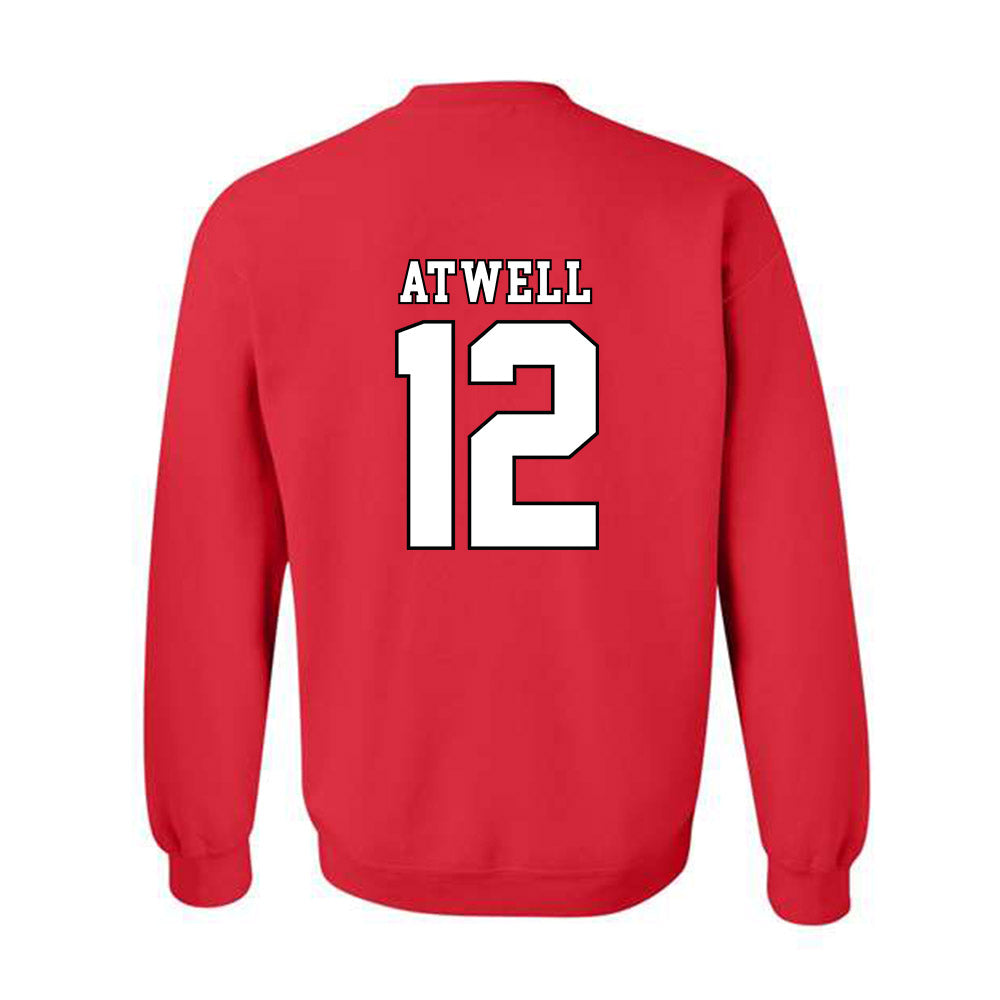 Texas Tech - NCAA Men's Basketball : Donovan Atwell - Classic Shersey Crewneck Sweatshirt-1