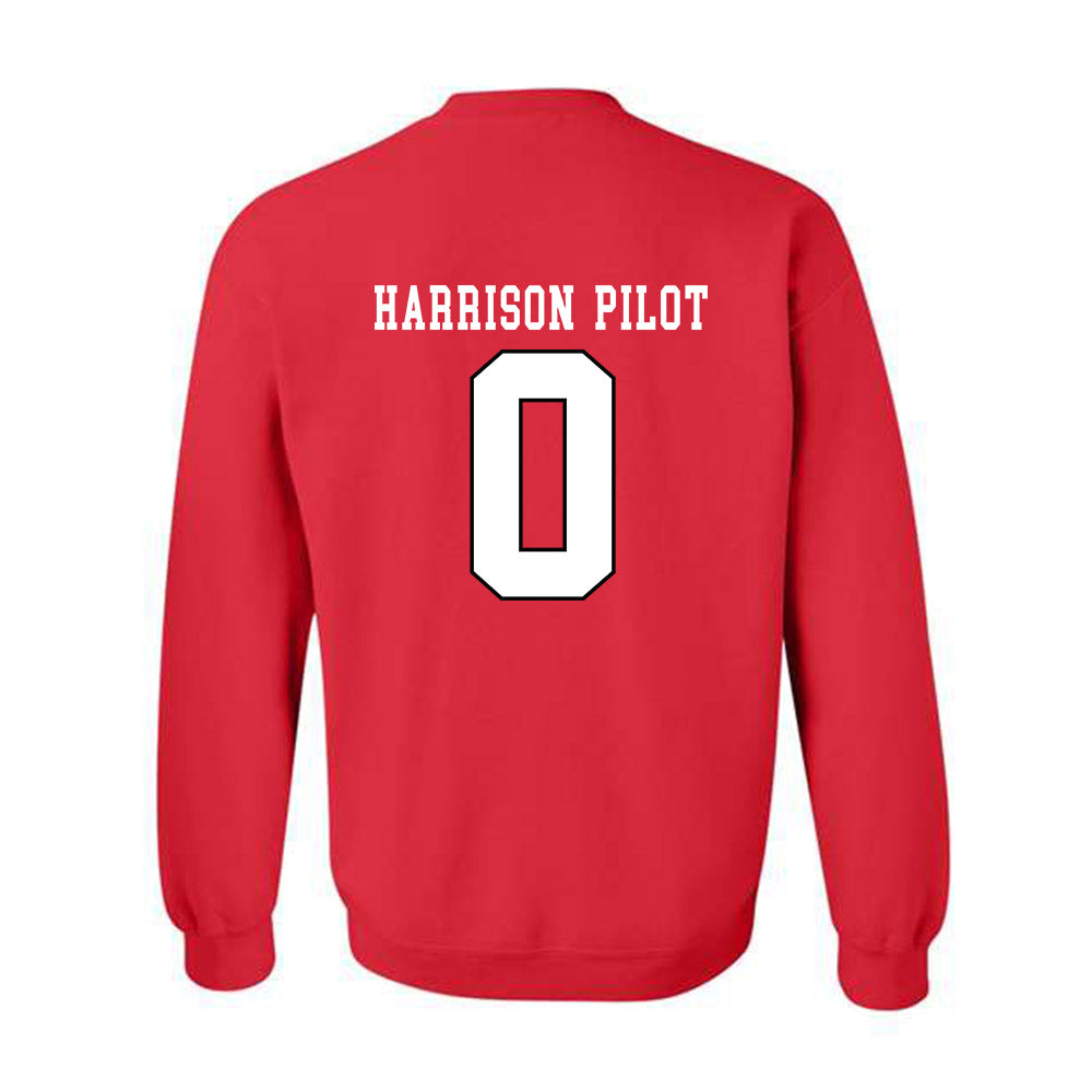 Texas Tech - NCAA Football : Mikal Harrison-Pilot - Classic Shersey Crewneck Sweatshirt-1