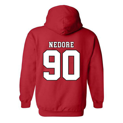 Texas Tech - NCAA Football : Ansel Nedore - Classic Shersey Hooded Sweatshirt-1