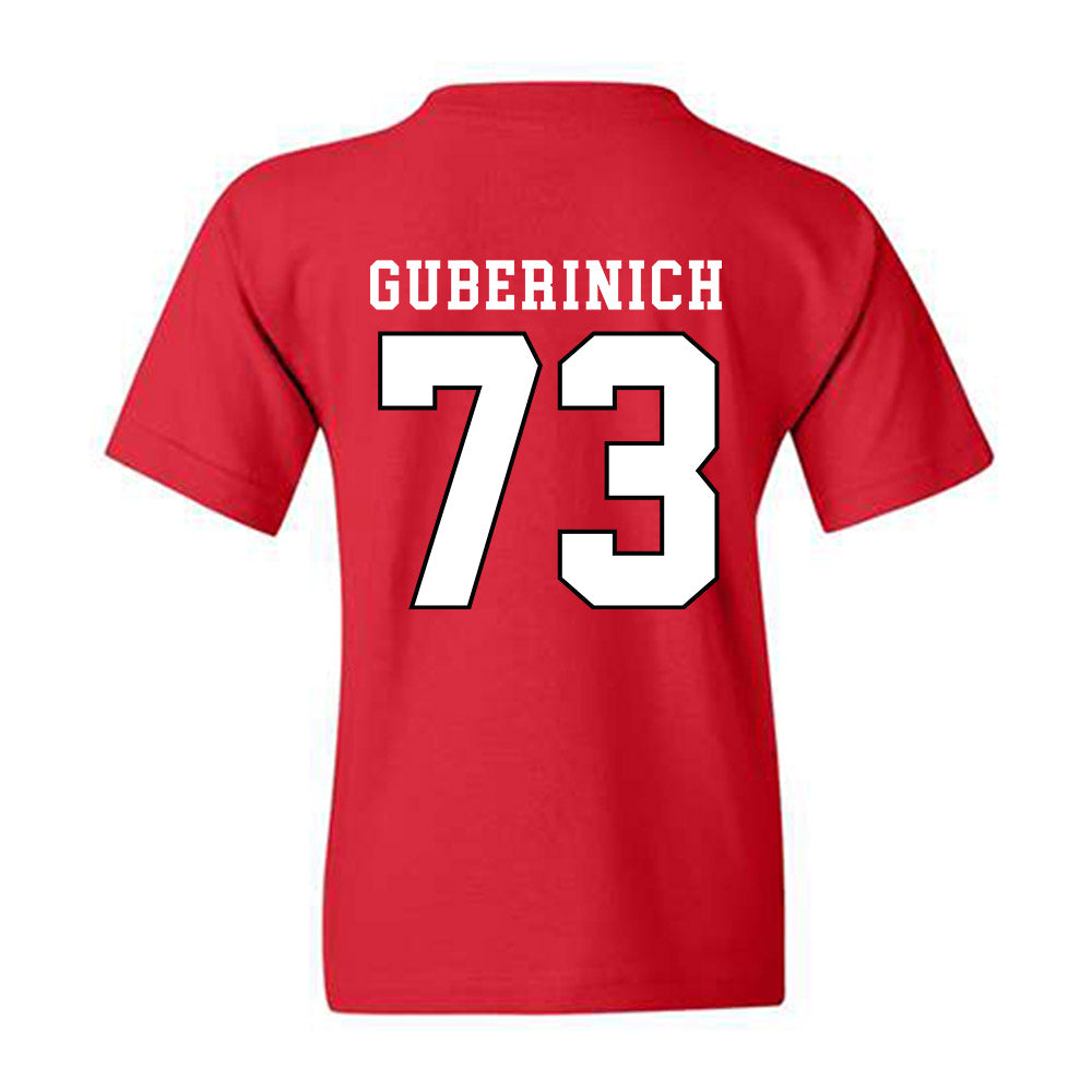 Texas Tech - NCAA Football : Danilo Guberinich - Classic Shersey Youth T-Shirt-1