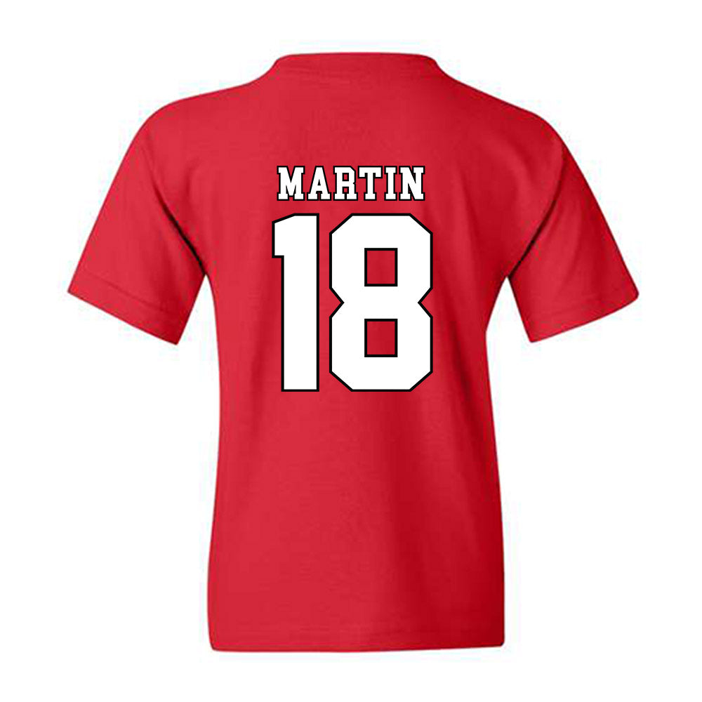 Texas Tech - NCAA Football : SVioarean Martin - Classic Shersey Youth T-Shirt-1