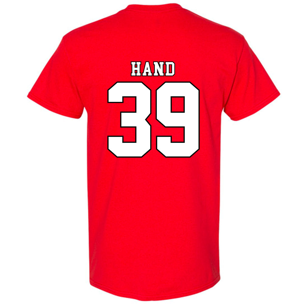 Texas Tech - NCAA Football : Jacob Hand - Classic Shersey T-Shirt-1