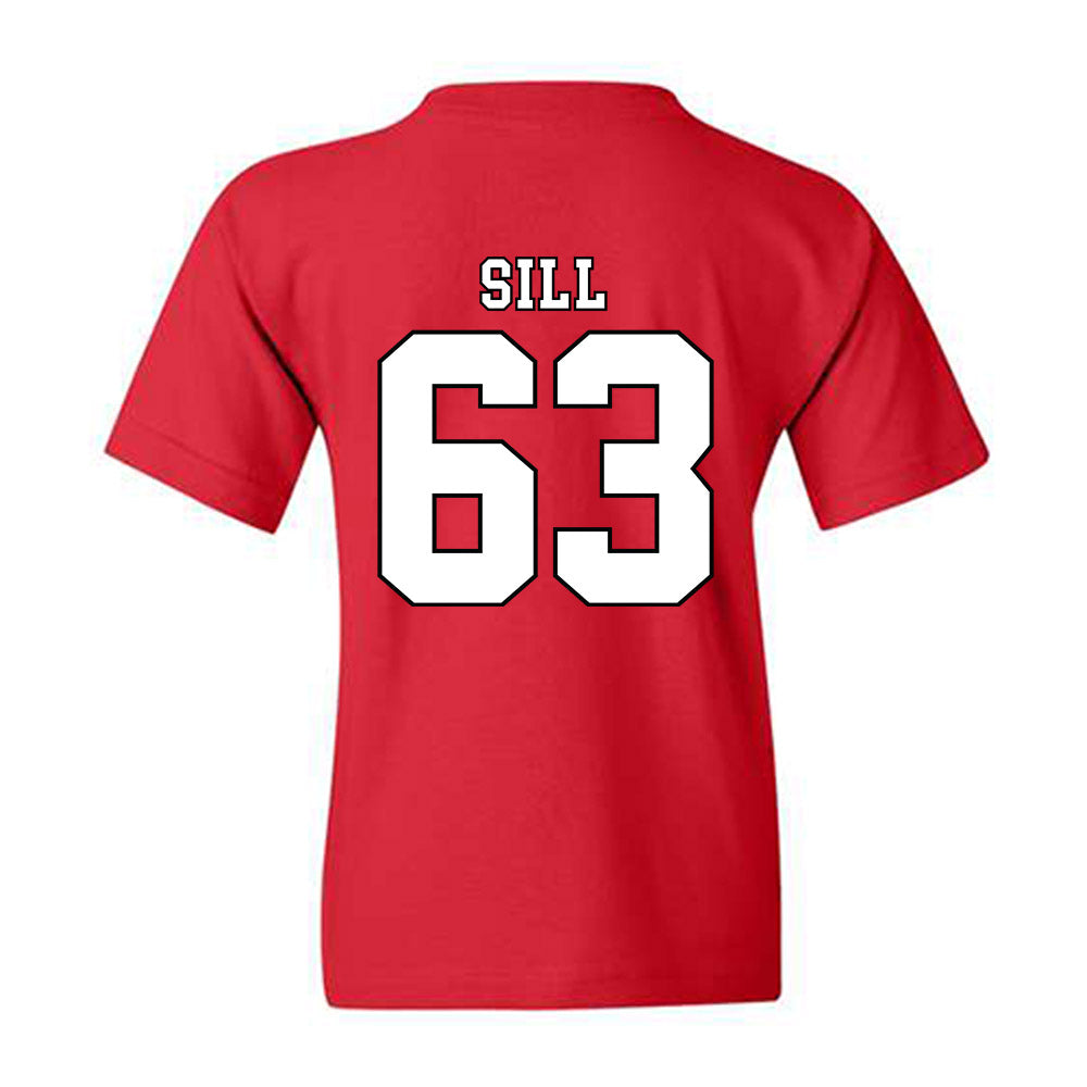Texas Tech - NCAA Football : Daniel Sill - Classic Shersey Youth T-Shirt-1