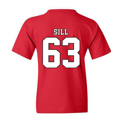 Texas Tech - NCAA Football : Daniel Sill - Classic Shersey Youth T-Shirt-1