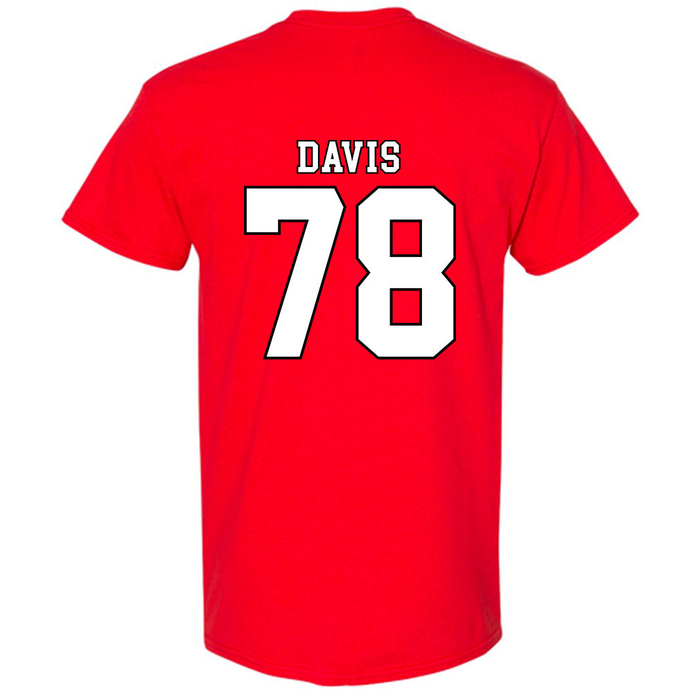 Texas Tech - NCAA Football : Ellis Davis - Classic Shersey T-Shirt