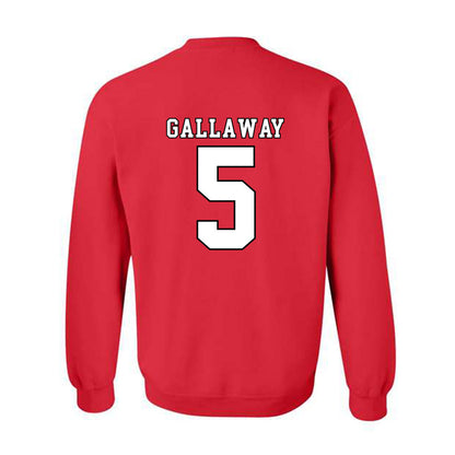 Texas Tech - NCAA Softball : Bradi Gallaway - Classic Shersey Crewneck Sweatshirt-1