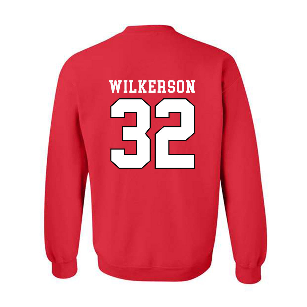 Texas Tech - NCAA Football : Sawyer Wilkerson - Classic Shersey Crewneck Sweatshirt-1
