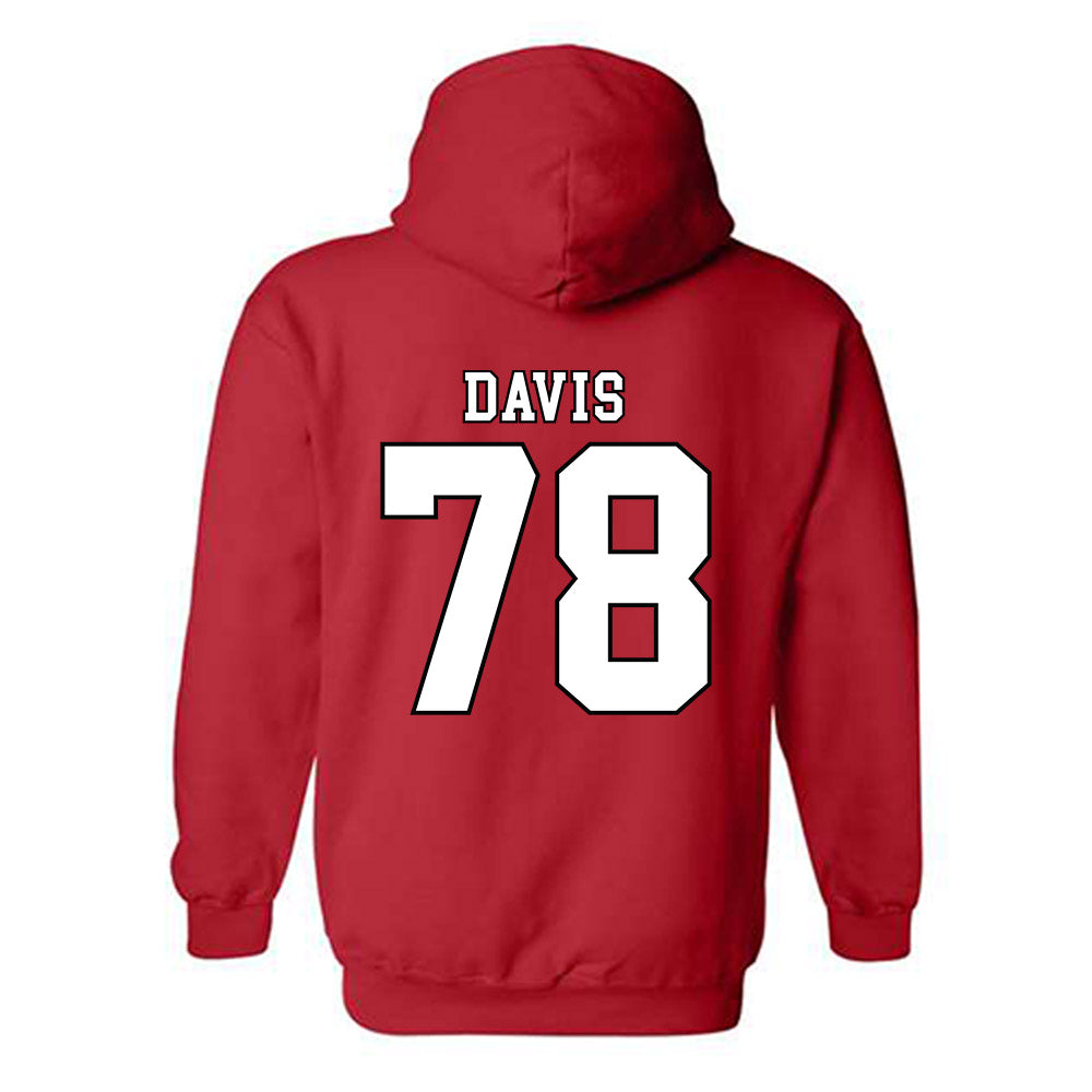 Texas Tech - NCAA Football : Ellis Davis - Classic Shersey Hooded Sweatshirt