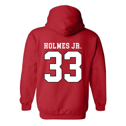 Texas Tech - NCAA Football : A.J. Holmes Jr. - Classic Shersey Hooded Sweatshirt-1