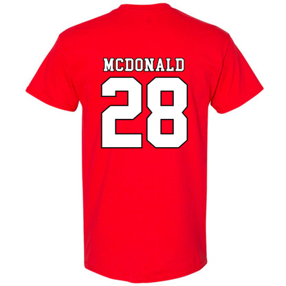 Texas Tech - NCAA Football : Braylan McDonald - Classic Shersey T-Shirt-1
