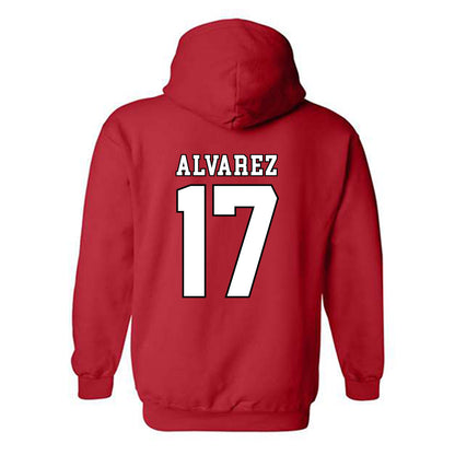Texas Tech - NCAA Women's Soccer : Lauren Alvarez - Classic Shersey Hooded Sweatshirt-1