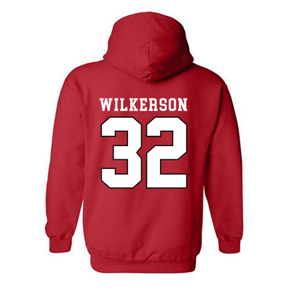 Texas Tech - NCAA Football : Sawyer Wilkerson - Classic Shersey Hooded Sweatshirt-1