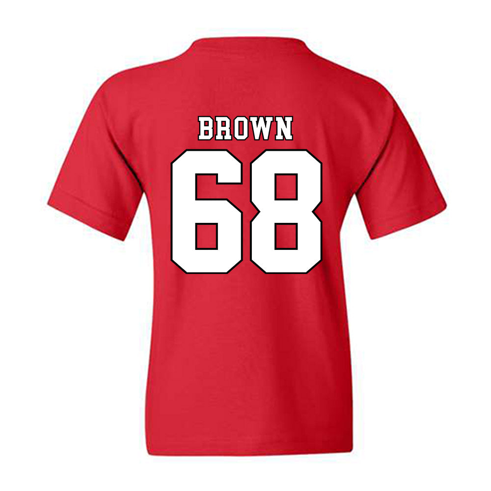 Texas Tech - NCAA Football : Ren Brown - Classic Shersey Youth T-Shirt-1