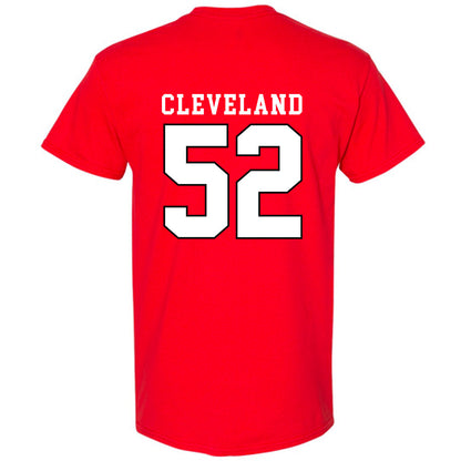 Texas Tech - NCAA Football : Cash Cleveland - Classic Shersey T-Shirt-1