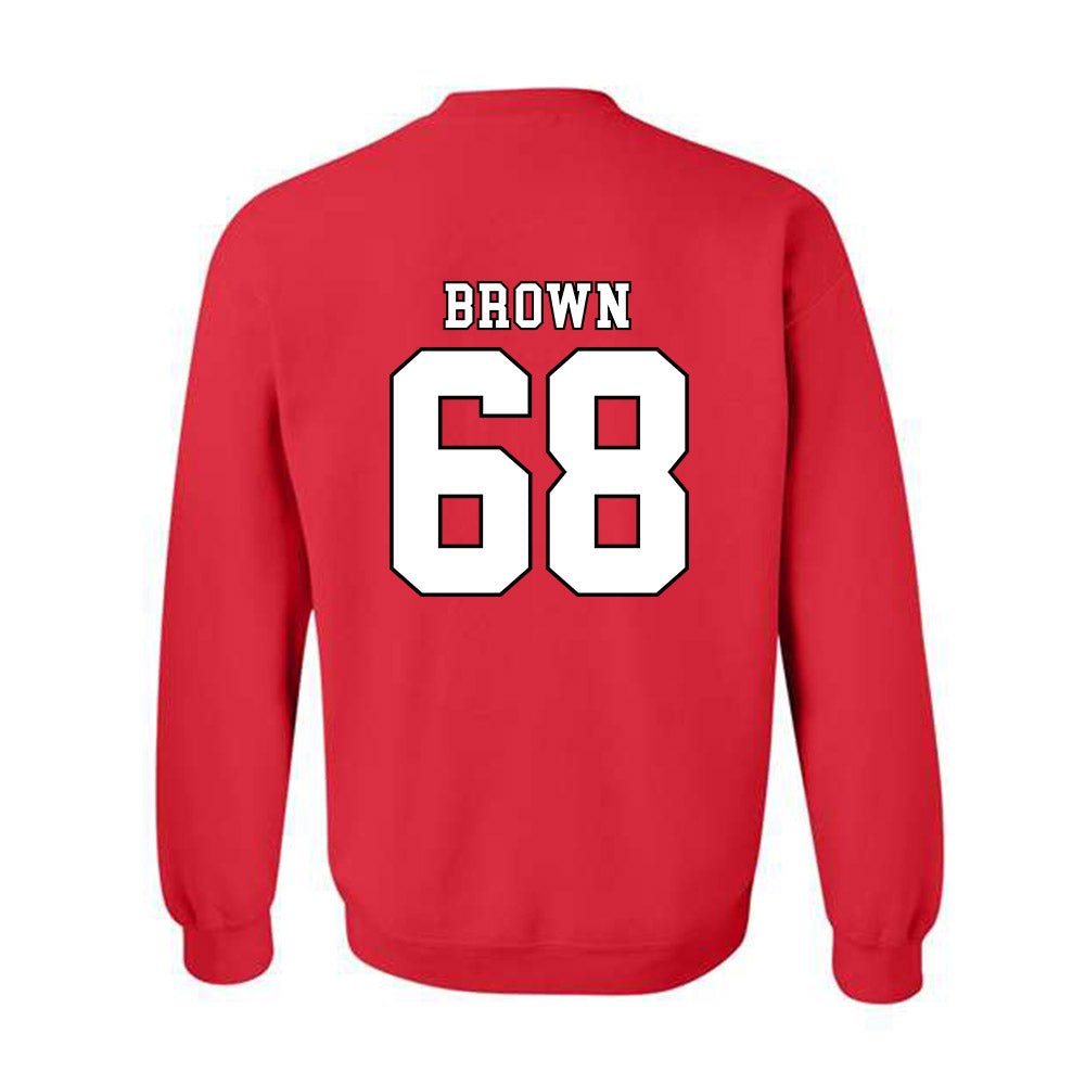 Texas Tech - NCAA Football : Ren Brown - Classic Shersey Crewneck Sweatshirt-1
