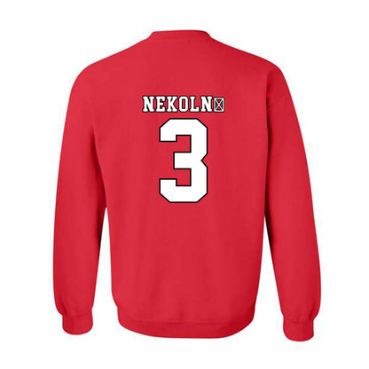 Texas Tech - NCAA Women's Basketball : Julie Nekoln� - Classic Shersey Crewneck Sweatshirt-1