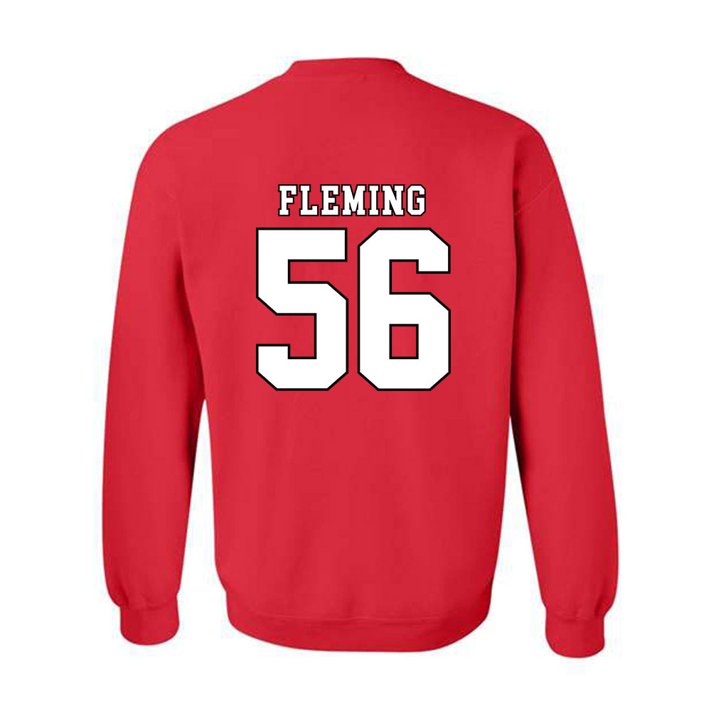 Texas Tech - NCAA Football : Amarie Fleming - Classic Shersey Crewneck Sweatshirt-1