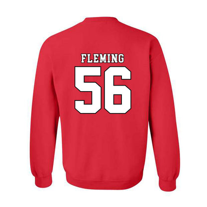 Texas Tech - NCAA Football : Amarie Fleming - Classic Shersey Crewneck Sweatshirt-1