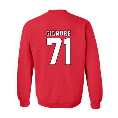 Texas Tech - NCAA Football : Bryce Gilmore - Classic Shersey Crewneck Sweatshirt-1