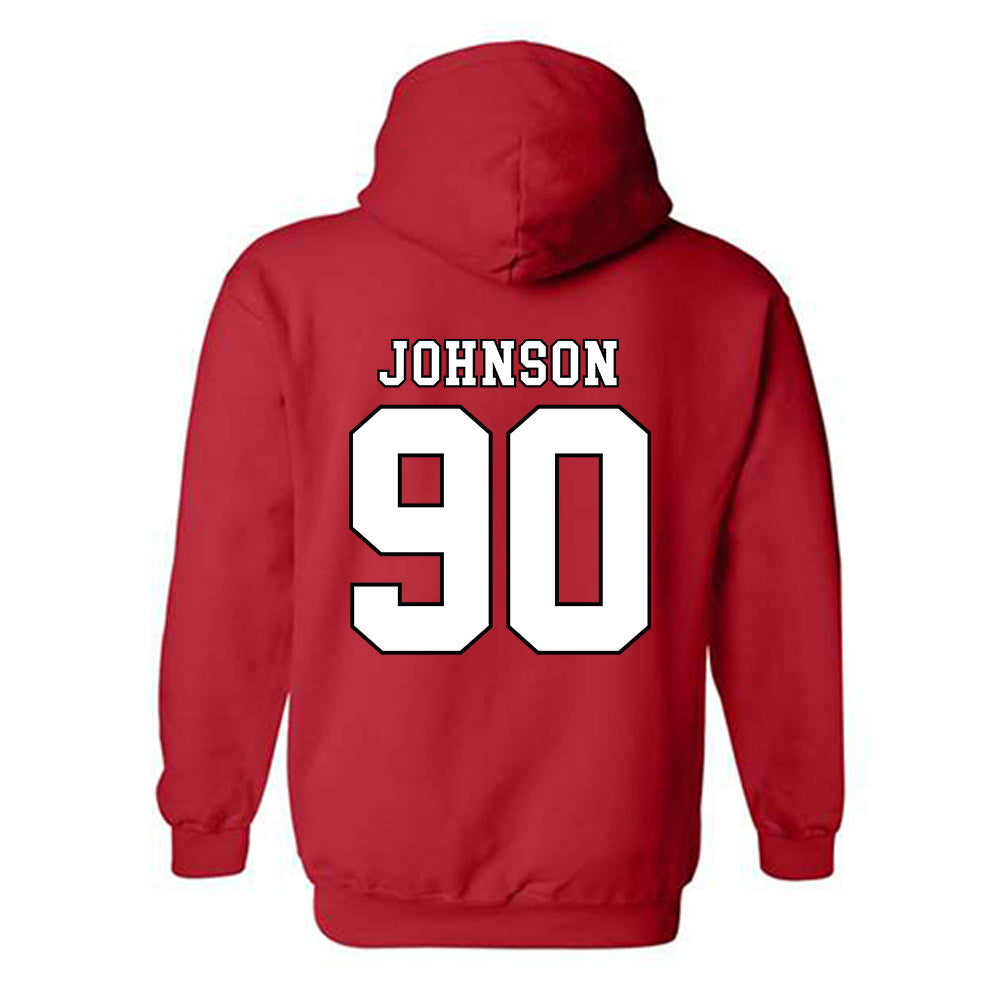 Texas Tech - NCAA Football : Ayden Johnson - Classic Shersey Hooded Sweatshirt-1
