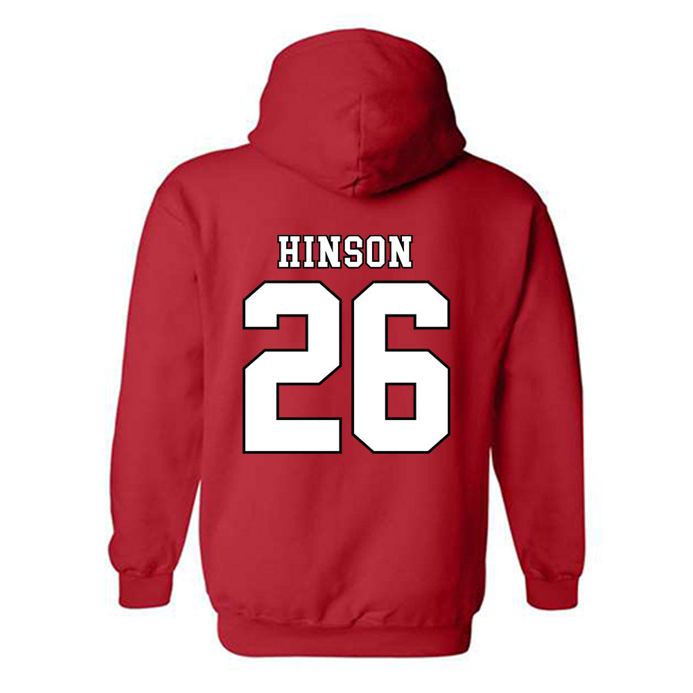 Texas Tech - NCAA Softball : Brianna Hinson - Classic Shersey Hooded Sweatshirt-1