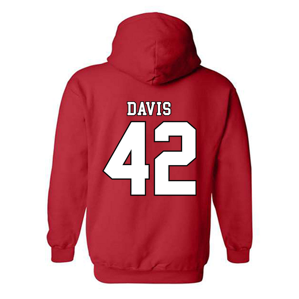 Texas Tech - NCAA Softball : Mihyia Davis - Classic Shersey Hooded Sweatshirt-1
