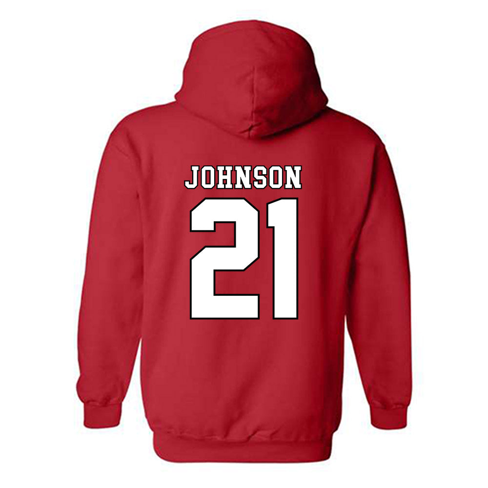 Texas Tech - NCAA Softball : Alana Johnson - Classic Shersey Hooded Sweatshirt-1