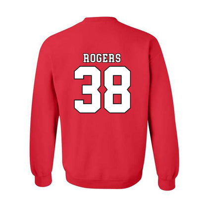 Texas Tech - NCAA Baseball : Jacob Rogers - Classic Shersey Crewneck Sweatshirt-1