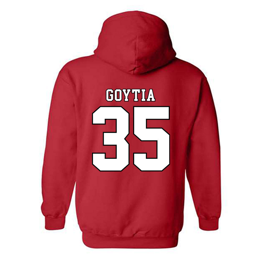 Texas Tech - NCAA Baseball : A.J. Goytia - Classic Shersey Hooded Sweatshirt-1