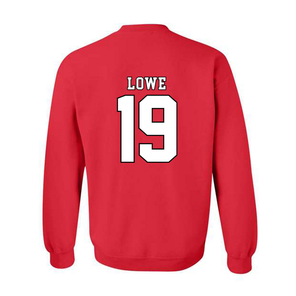 Texas Tech - NCAA Baseball : Jonny Lowe - Classic Shersey Crewneck Sweatshirt-1