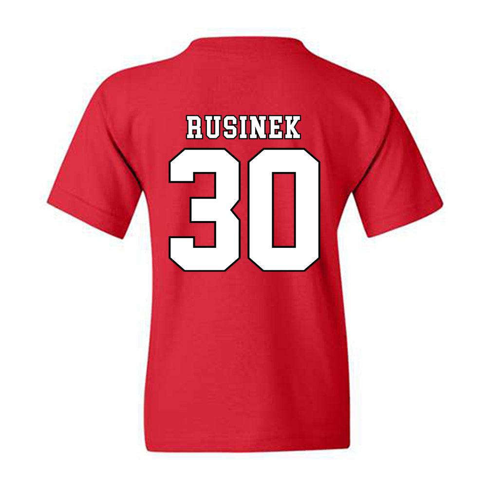 Texas Tech - NCAA Baseball : Jesse Rusinek - Classic Shersey Youth T-Shirt-1