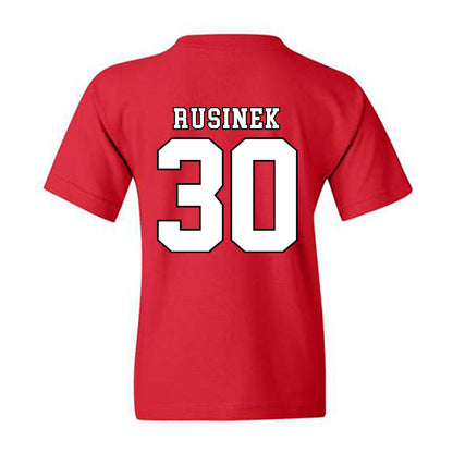 Texas Tech - NCAA Baseball : Jesse Rusinek - Classic Shersey Youth T-Shirt-1