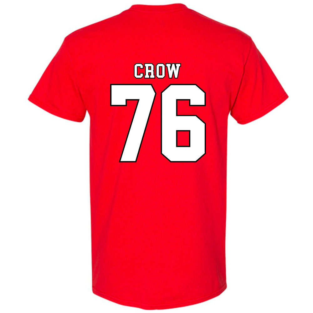 Texas Tech - NCAA Football : Jacob Crow - Classic Shersey T-Shirt-1