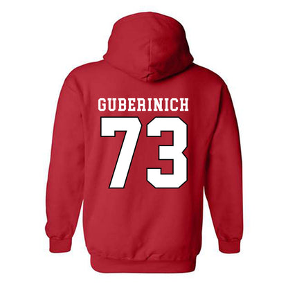 Texas Tech - NCAA Football : Danilo Guberinich - Classic Shersey Hooded Sweatshirt-1