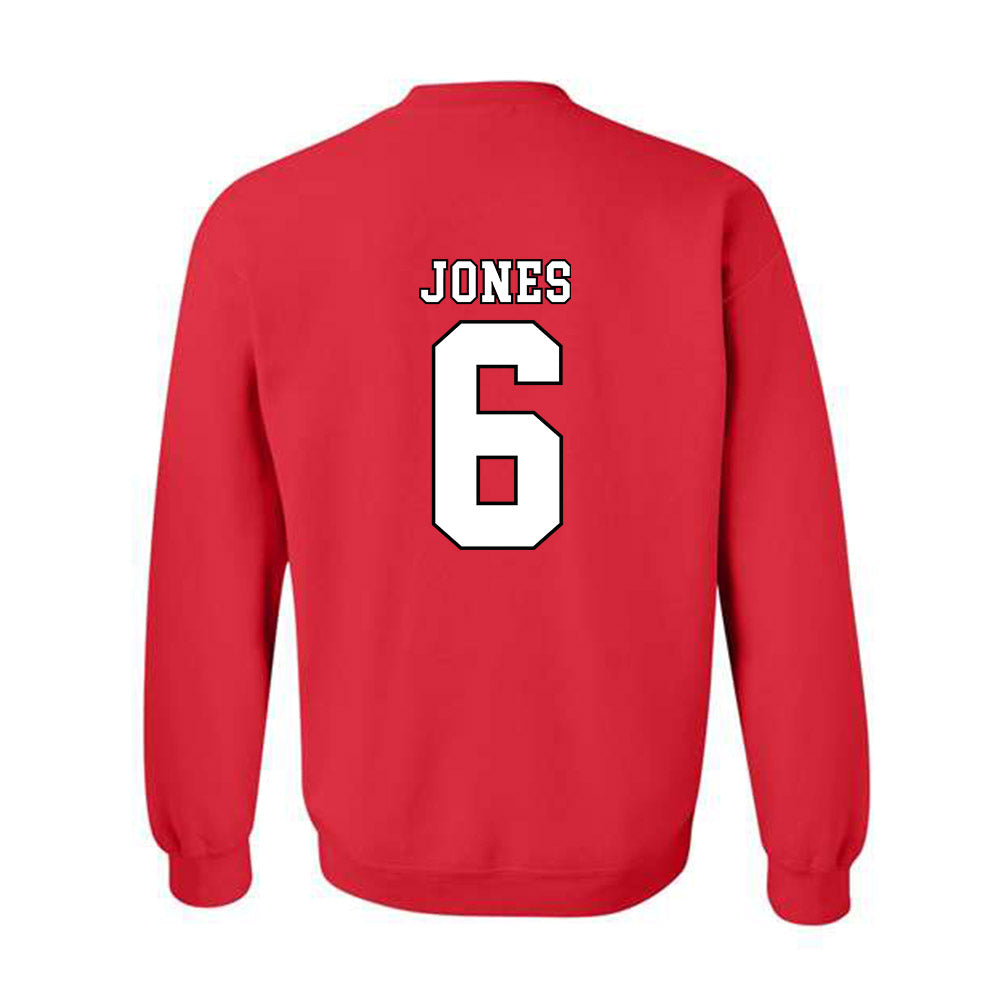 Texas Tech - NCAA Football : Jalen Jones - Classic Shersey Crewneck Sweatshirt-1