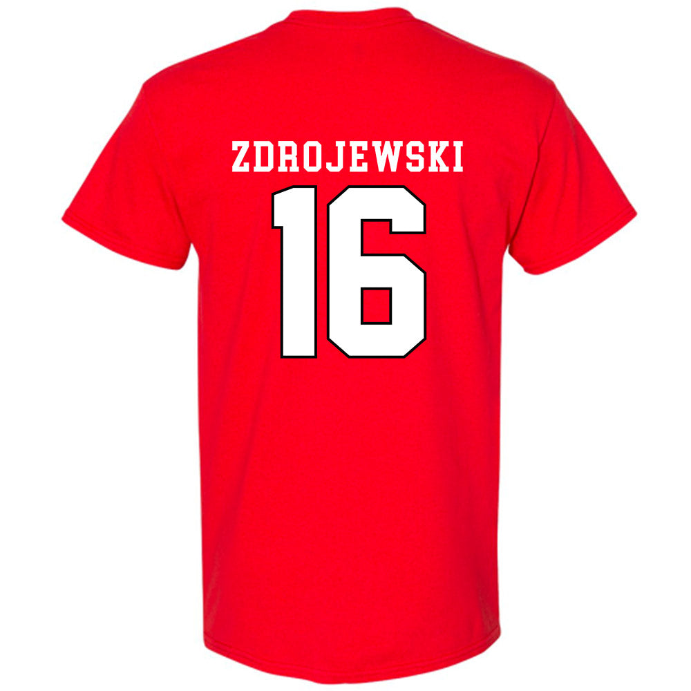 Texas Tech - NCAA Women's Soccer : Taylor Zdrojewski - Classic Shersey T-Shirt-1