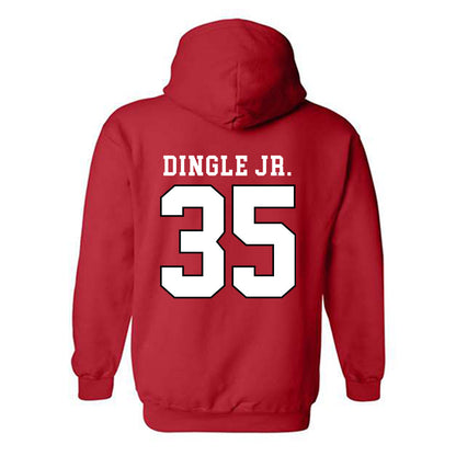 Texas Tech - NCAA Football : Miquel Dingle Jr. - Classic Shersey Hooded Sweatshirt-1