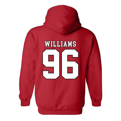 Texas Tech - NCAA Football : Keyshawn Williams - Classic Shersey Hooded Sweatshirt-1