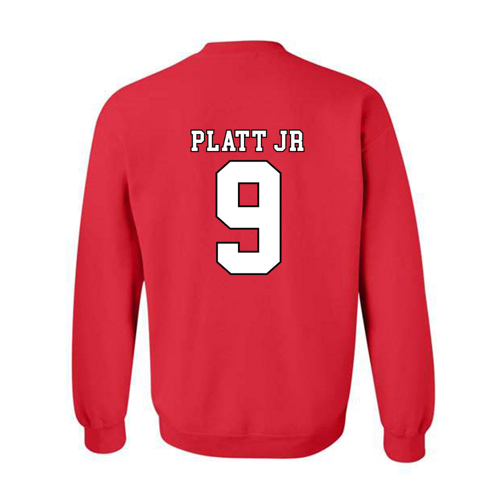 Texas Tech - NCAA Football : Corey Platt Jr - Classic Shersey Crewneck Sweatshirt-1