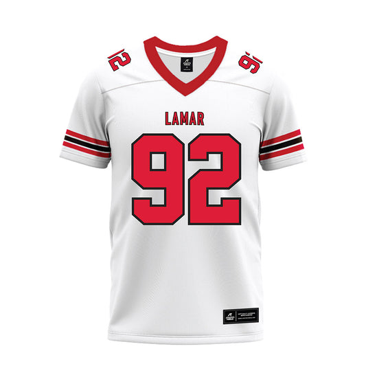 Lamar - NCAA Football : Broderick Sublet - Premium Football Jersey-0