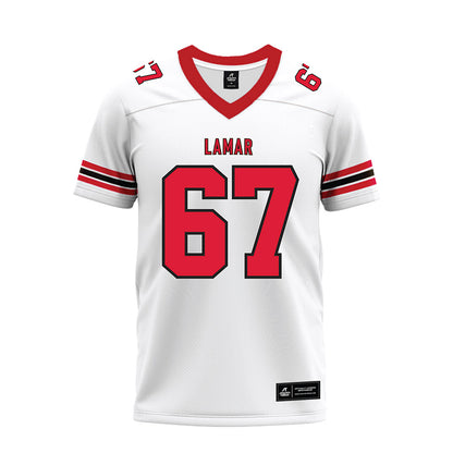 Lamar - NCAA Football : Adedapo Adetosoye - Premium Football Jersey-0