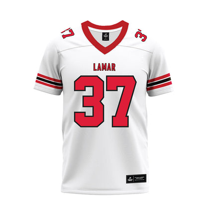 Lamar - NCAA Football : John Abrama - Premium Football Jersey-0