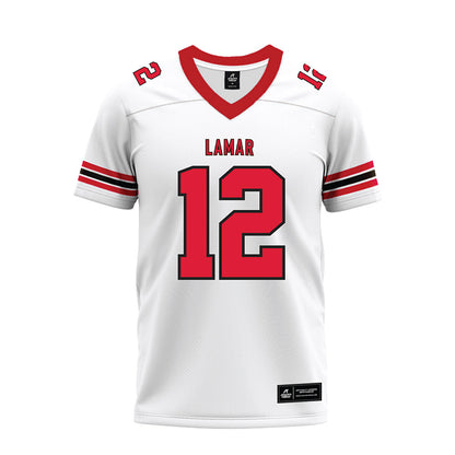Lamar - NCAA Football : Chris Vickerson - Premium Football Jersey-0